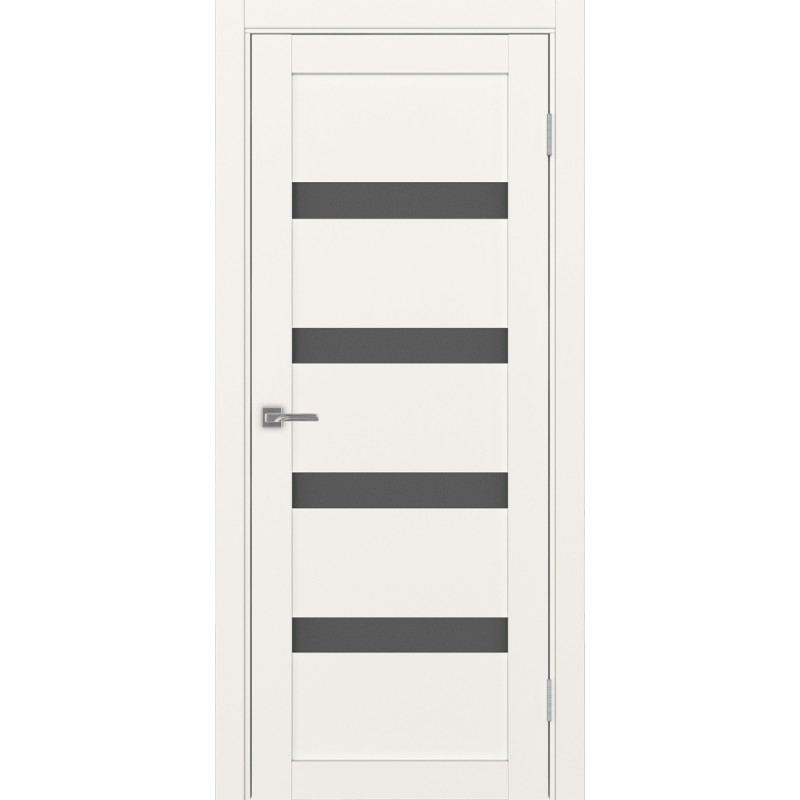 Межкомнатная дверь Турин 505.12, цвет, бежевый, заполнение Графит матовое, размер 200*80 см.