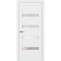 Турин 505.12, цвет Белый лёд, стекло Прозрачное, размер 80*200 см.