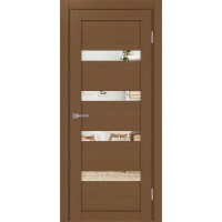 Турин 505.12, цвет Орех NL стекло Зеркало, размер 80*200 см.