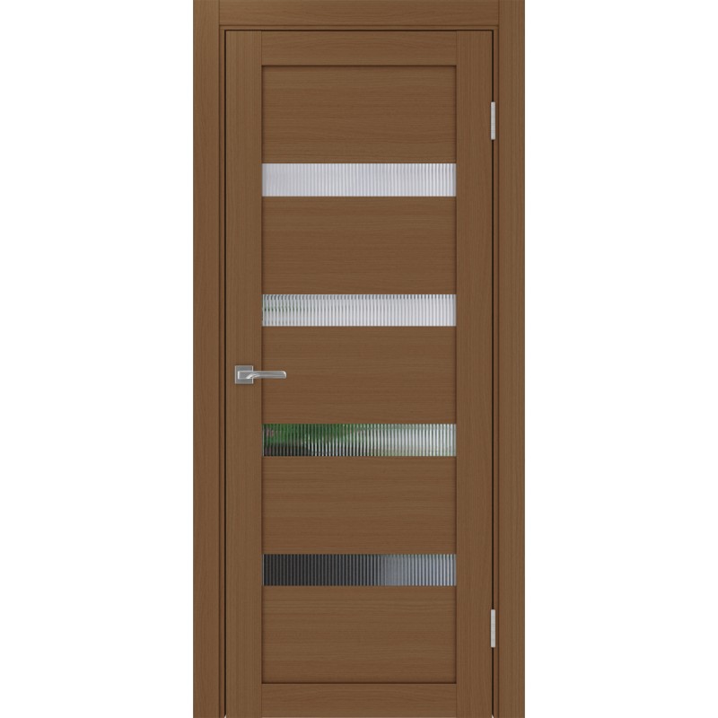 Межкомнатная дверь Турин 505.12, цвет орех NL, заполнение Мору, размер 200*80 см.