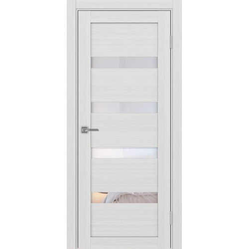 Турин 505.12, цвет ясень серебристый, заполнение Прозрачное, размер 200*80 см.