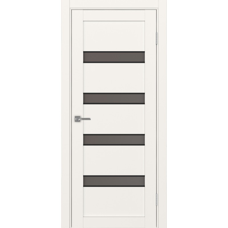 Межкомнатная дверь Турин 505.12 АПС молдинг SB, цвет, бежевый, заполнение Бронза матовое, размер 200*80 см.