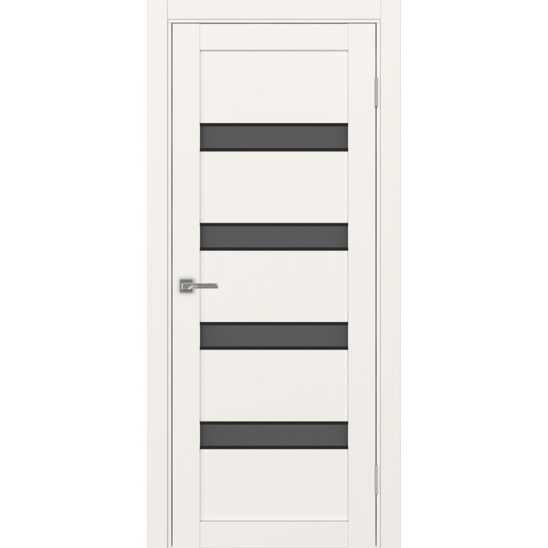 Межкомнатная дверь Турин 505.12 АПС молдинг SB, цвет, бежевый, заполнение Графит матовое, размер 200*80 см.