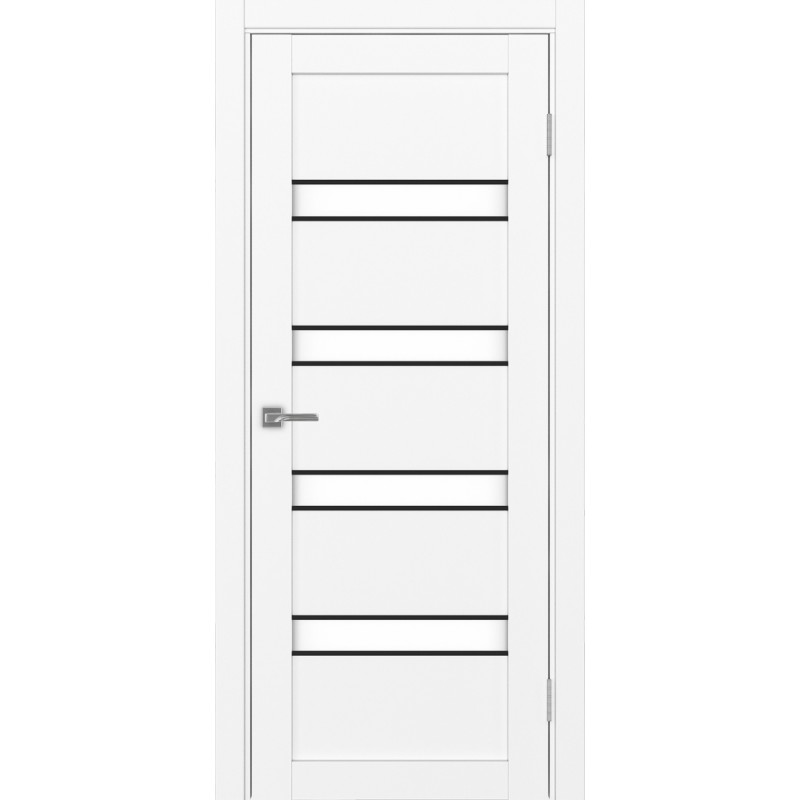 Межкомнатная дверь Турин 505.12 АПС молдинг SB, цвет белый снежный, заполнение LACбелый, размер 200*80 см.