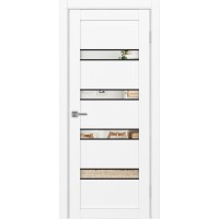 Турин 505.12 АПС молдинг SB, цвет белый снежный, заполнение Зеркало, размер 200*80 см.