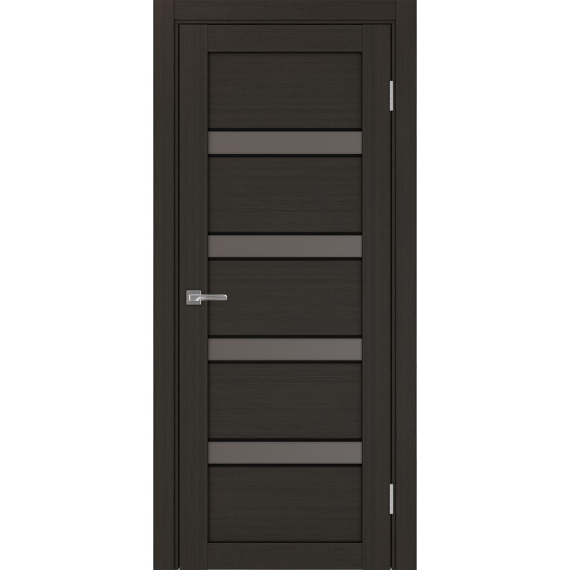 Межкомнатная дверь Турин 505.12 АПС молдинг SB, цвет венге FL, заполнение Бронза матовое, размер 200*80 см.