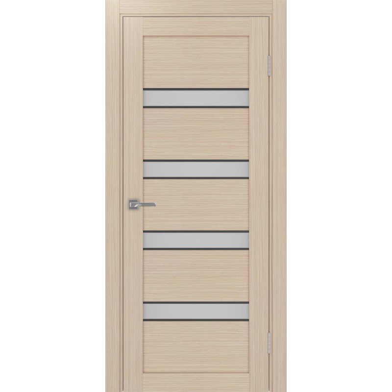 Межкомнатная дверь Турин 505.12 АПС молдинг SB, цвет дуб беленый FL, заполнение Мателюкс, размер 200*80 см.