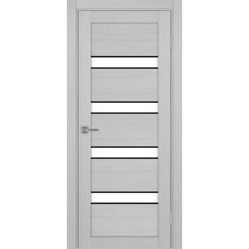 Межкомнатная дверь Турин 505.12 АПС молдинг SB, цвет дуб серый FL, заполнение LACбелый, размер 200*80 см.