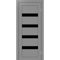 Турин 505.12 АПС молдинг SB, цвет серый, заполнение LACчерный, размер 200*80 см.