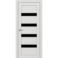 Турин 505.12 АПС молдинг SB, цвет ясень серебристый, заполнение LACчерный, размер 200*80 см.