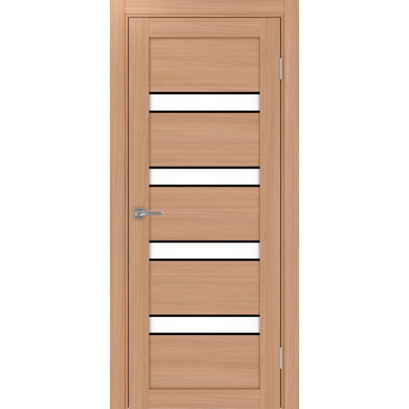 Межкомнатная дверь Турин 505.12 АПС молдинг SB, цвет ясень тёмный, заполнение LACбелый, размер 200*80 см.