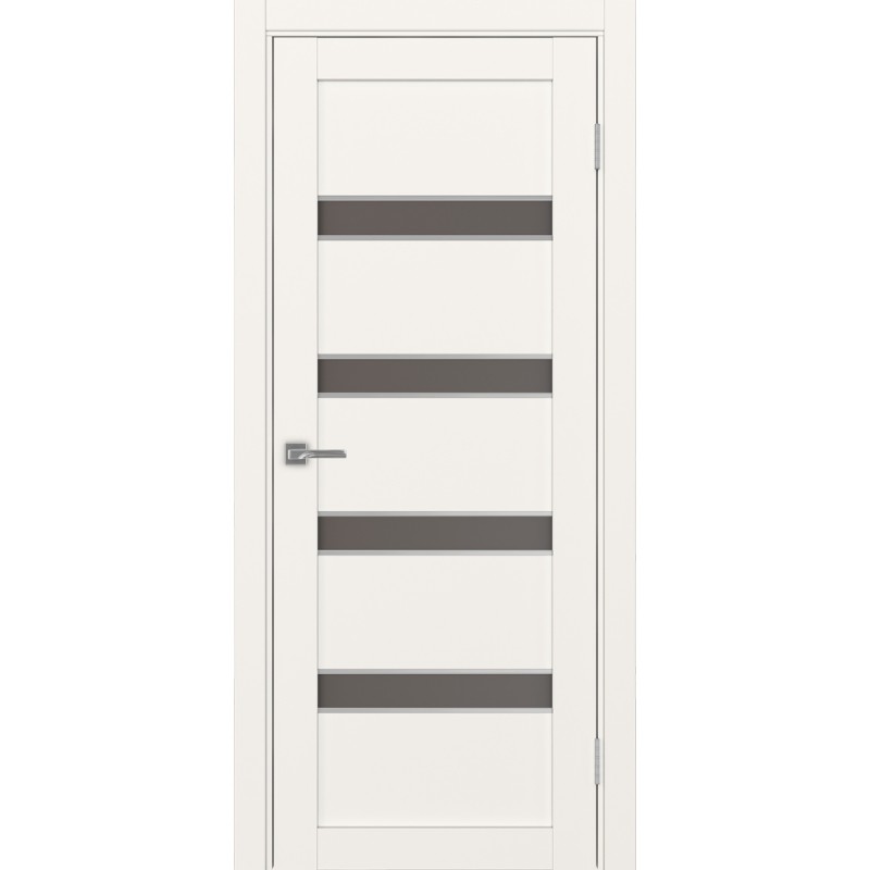 Межкомнатная дверь Турин 505.12 АПС молдинг SC, цвет, бежевый, заполнение Бронза матовое, размер 200*80 см.