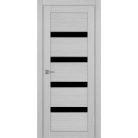 Турин 505.12 АПС молдинг SC, цвет дуб серый FL, заполнение LACчерный, размер 200*80 см.