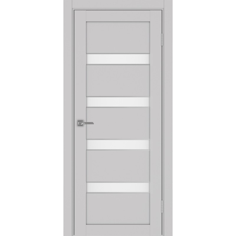 Межкомнатная дверь Турин 505.12 АПС молдинг SC, цвет пепельный, заполнение Мателюкс, размер 200*80 см.