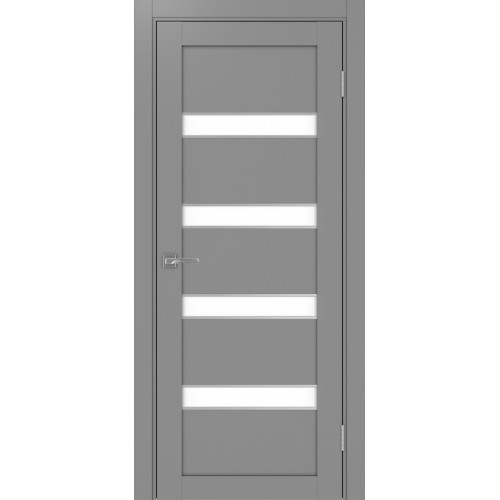 Турин 505.12 АПС молдинг SC, цвет серый, заполнение LACбелый, размер 200*80 см.