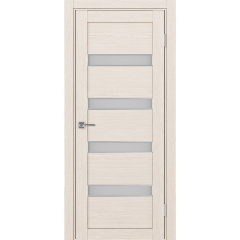 Межкомнатная дверь Турин 505.12 АПС молдинг SC, цвет ясень перламутровый, заполнение Мателюкс, размер 200*80 см.