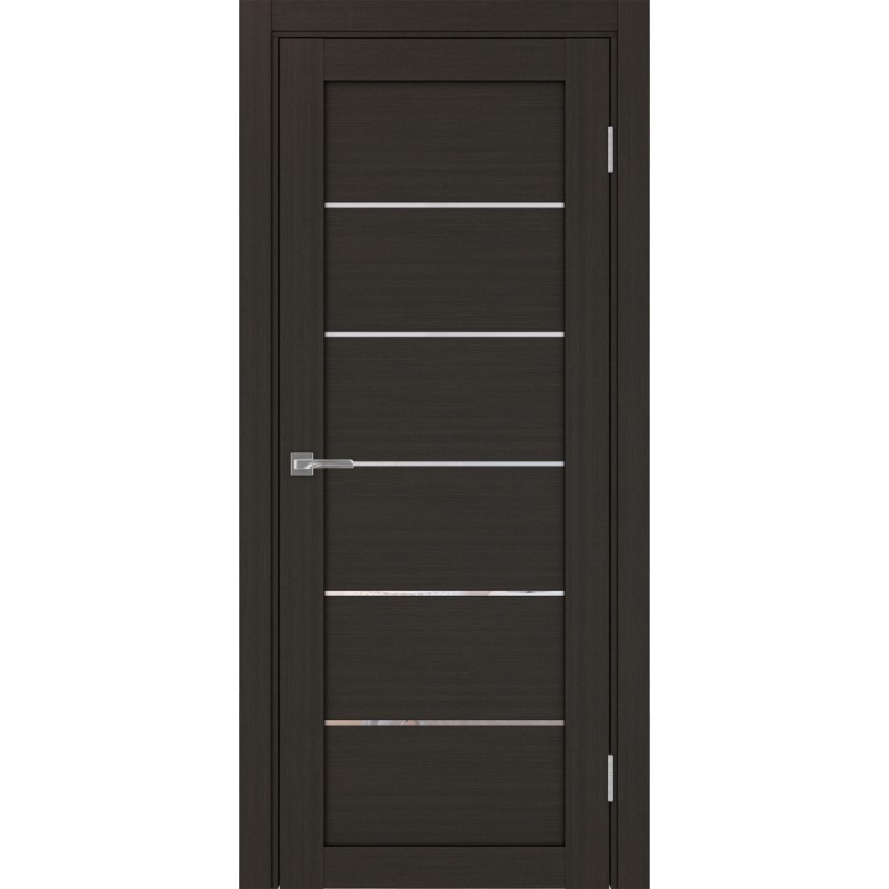 Межкомнатная дверь Турин 506.12, цвет венге FL, заполнение Прозрачное, размер 200*80 см.