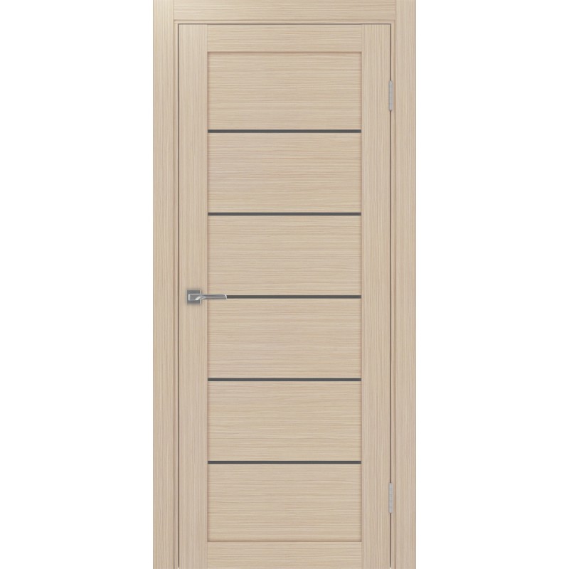 Межкомнатная дверь Турин 506.12, цвет дуб беленый FL, заполнение Графит матовое, размер 200*80 см.