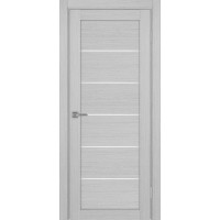 Турин 506.12, цвет Дуб Серый FL стекло Мателюкс, размер 80*200 см.