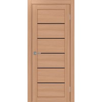 Турин_506.12, цвет Ясень тёмный стекло LACчерный, размер 80*200 см.