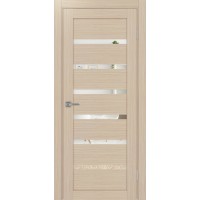 Турин 506У.112, цвет дуб беленый FL, заполнение Зеркало, размер 200*45 см.