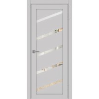 Турин 506У.112, цвет пепельный, заполнение Зеркало, размер 200*60 см.