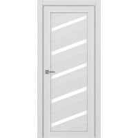 Турин 506У.112, цвет ясень серебристый, заполнение LACбелый, размер 200*80 см.