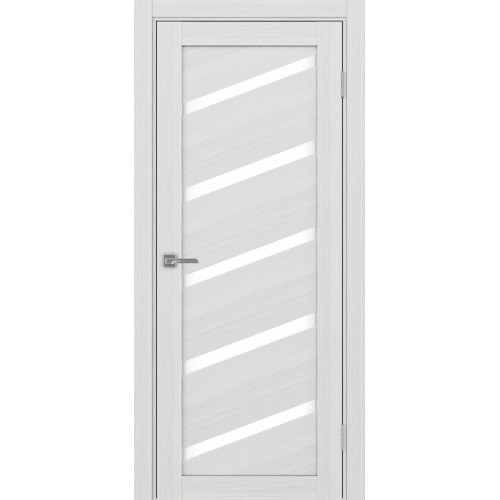 Турин 506У.112, цвет ясень серебристый, заполнение LACбелый, размер 200*80 см.