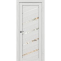 Турин 506У.112, цвет ясень серебристый, заполнение Зеркало, размер 200*70 см.