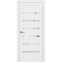 Турин 507.12, цвет Белый лёд, стекло Зеркало, размер 80*200 см.