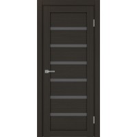 Турин 507.12, цвет Венге FL стекло Графит матовое, размер 80*200 см.