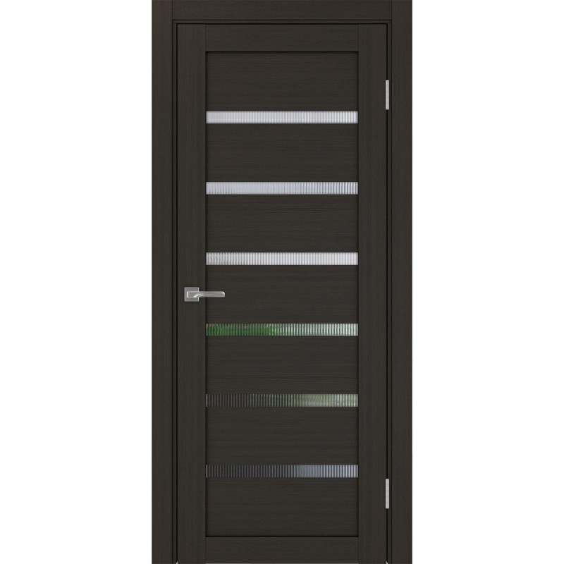 Межкомнатная дверь Турин 507.12, цвет венге FL, заполнение Мору, размер 200*80 см.