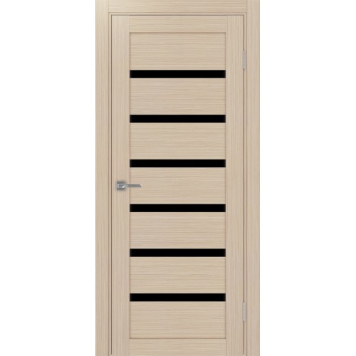 Турин 507.12, цвет дуб беленый FL, заполнение LACчерный, размер 200*80 см.