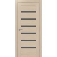 Турин 507.12, цвет Дуб беленый FL стекло Графит матовое, размер 80*200 см.