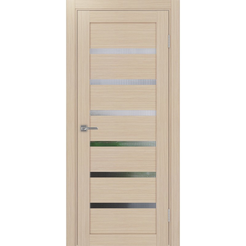 Межкомнатная дверь Турин 507.12, цвет дуб беленый FL, заполнение Мору, размер 200*80 см.