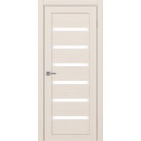 Турин 507.12, цвет Ясень перламутровый стекло LACбелый, размер 80*200 см.