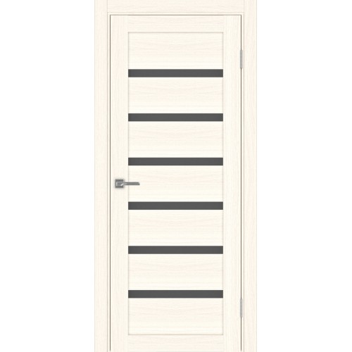 Турин 507.12, цвет ясень светлый, заполнение Графит матовое, размер 200*80 см.