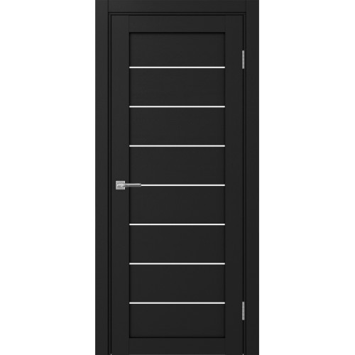 Турин 508.12, цвет Антрацит стекло LACбелый, размер 80*200 см.