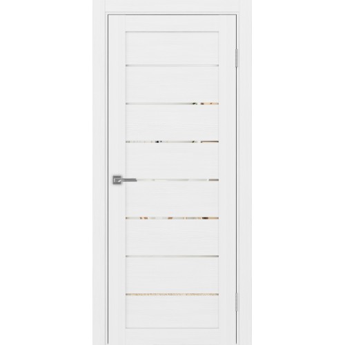 Турин 508.12, цвет белый лёд, заполнение Зеркало, размер 200*80 см.