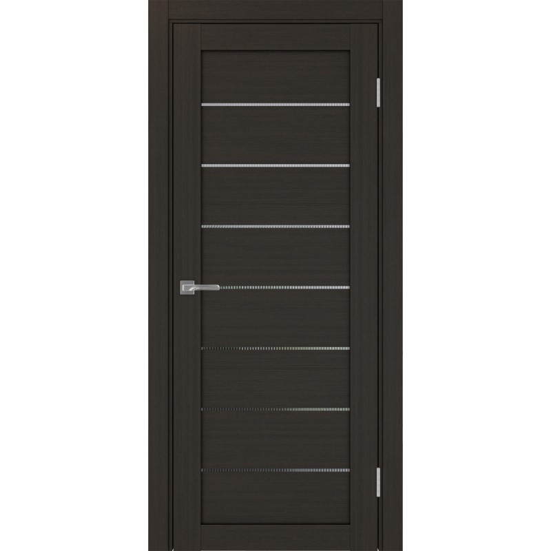 Межкомнатная дверь Турин 508.12, цвет венге FL, заполнение Мору, размер 200*80 см.