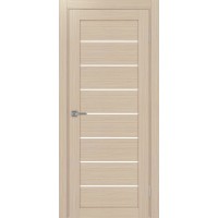 Турин 508.12, цвет Дуб беленый FL стекло LACбелый, размер 80*200 см.