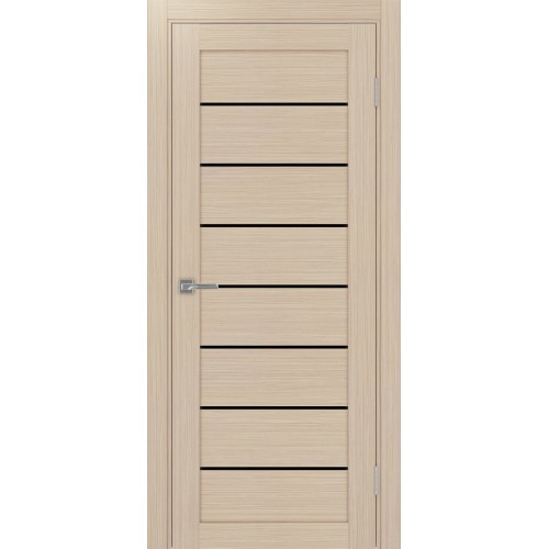 Турин 508.12, цвет дуб беленый FL, заполнение LACчерный, размер 200*80 см.