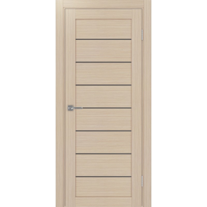 Межкомнатная дверь Турин 508.12, цвет дуб беленый FL, заполнение Бронза матовое, размер 200*80 см.