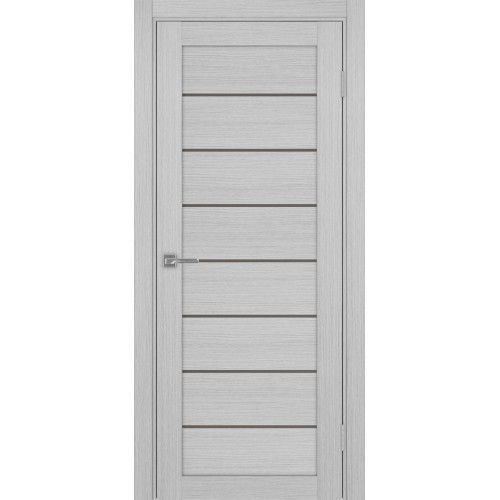 Турин 508.12, цвет Дуб Серый FL стекло Бронза матовое, размер 80*200 см.