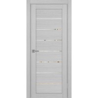 Турин 508.12, цвет Дуб Серый FL стекло Зеркало, размер 80*200 см.