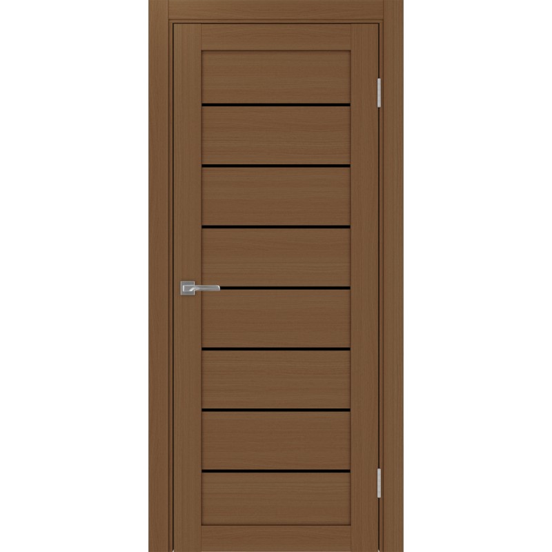 Межкомнатная дверь Турин 508.12, цвет Орех NL LACчерный, размер 80*200 см.