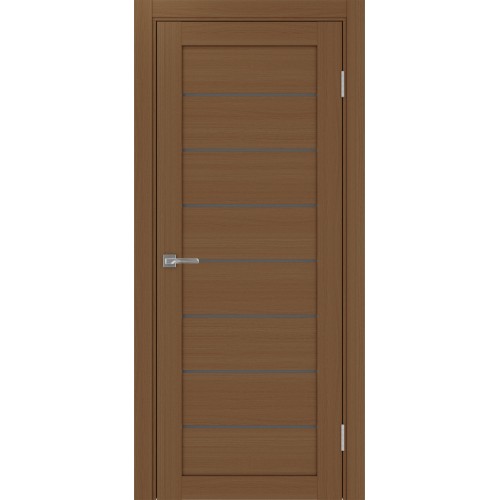 Турин 508.12, цвет Орех NL стекло Графит матовое, размер 80*200 см.