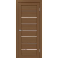 Турин 508.12, цвет Орех NL стекло Прозрачное, размер 80*200 см.