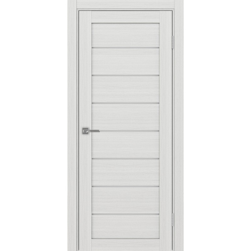 Межкомнатная дверь Турин 508.12, цвет ясень серебристый, заполнение Мателюкс, размер 200*80 см.