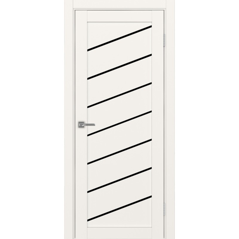 Межкомнатная дверь Турин 508У.112, цвет, бежевый, заполнение LACчерный, размер 200*80 см.